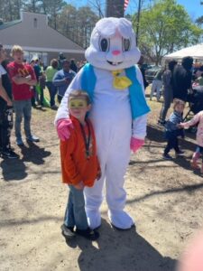 Ride On Cannon Foundation Easter Bunny