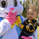 Easter Bunny with chils