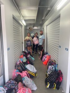 Cannon's Family Distributing Backpacks